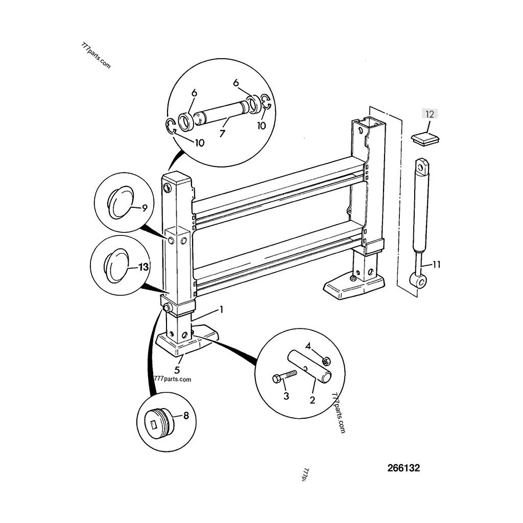 Cache stabilo compatible pour JCB, réf. 123/06023 - photo 4