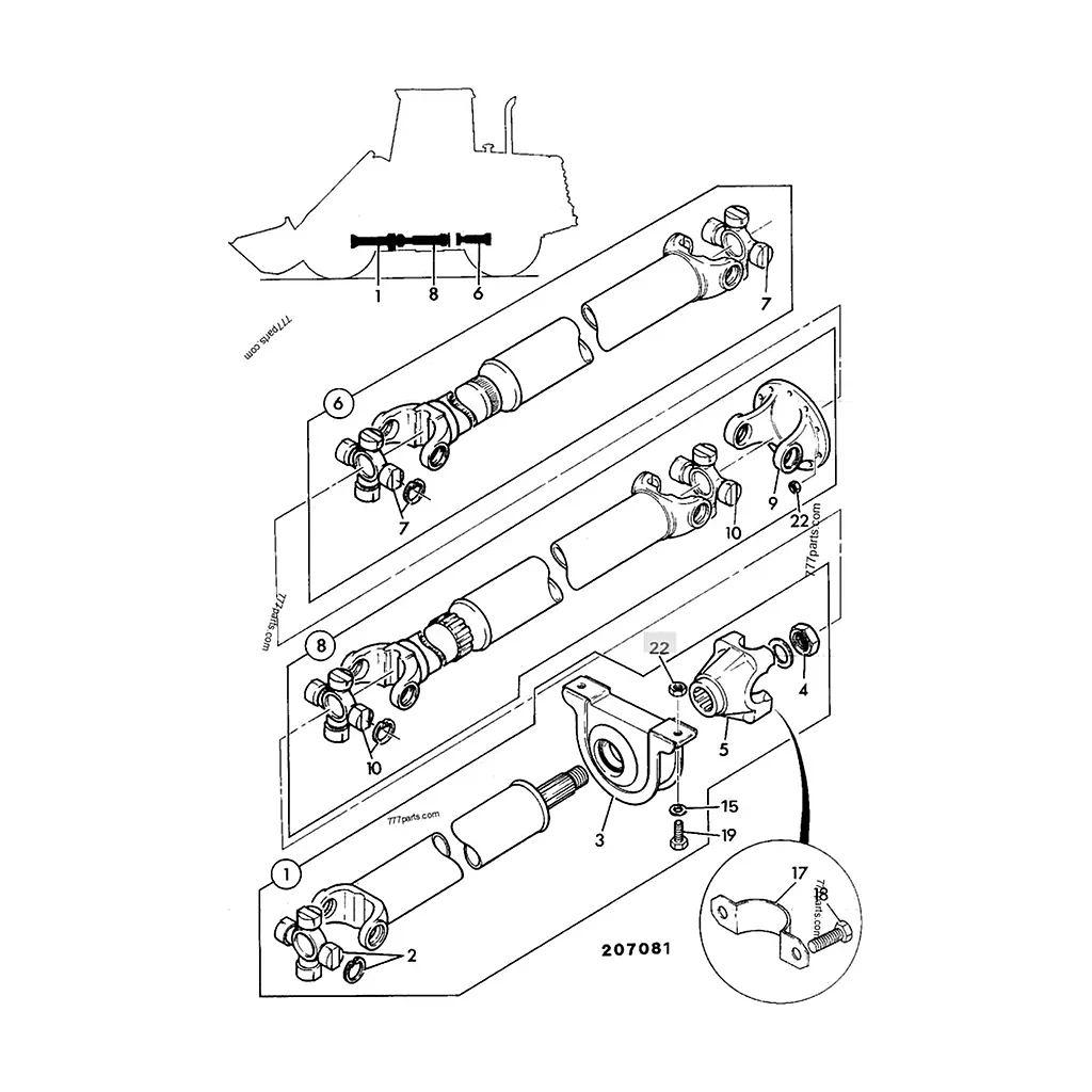Ecrou m12 compatible pour JCB 2