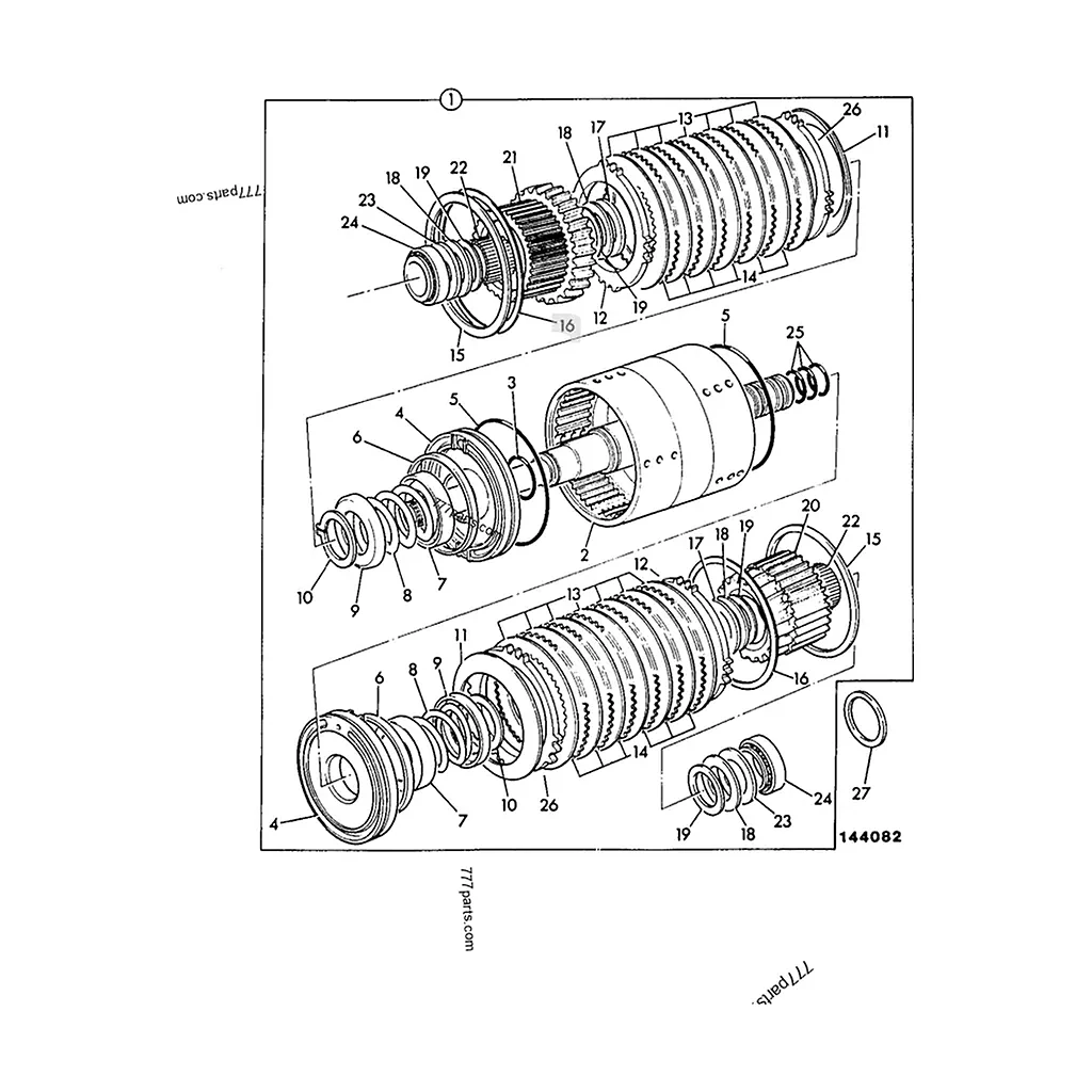 Cale compatible pour JCB, réf. 445/12314 - photo 2