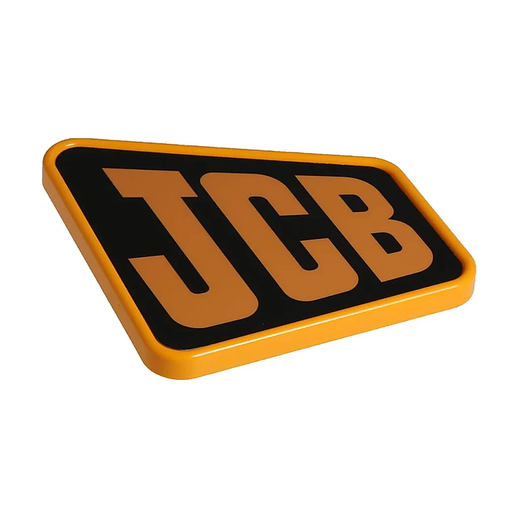 [CP-01075] Plaque logo compatible pour JCB
