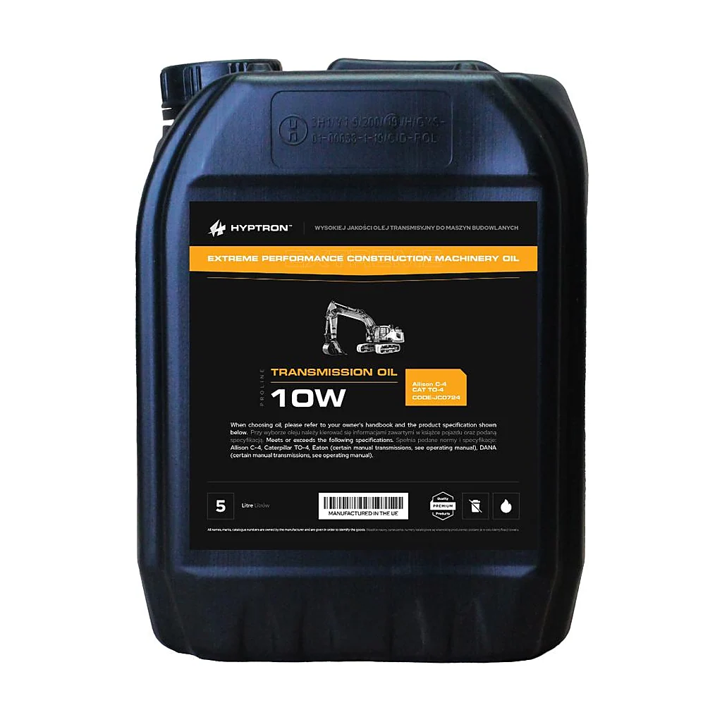 [CP-05973] Huile de transmission EP10W compatible pour JCB - Bidon 5 litres