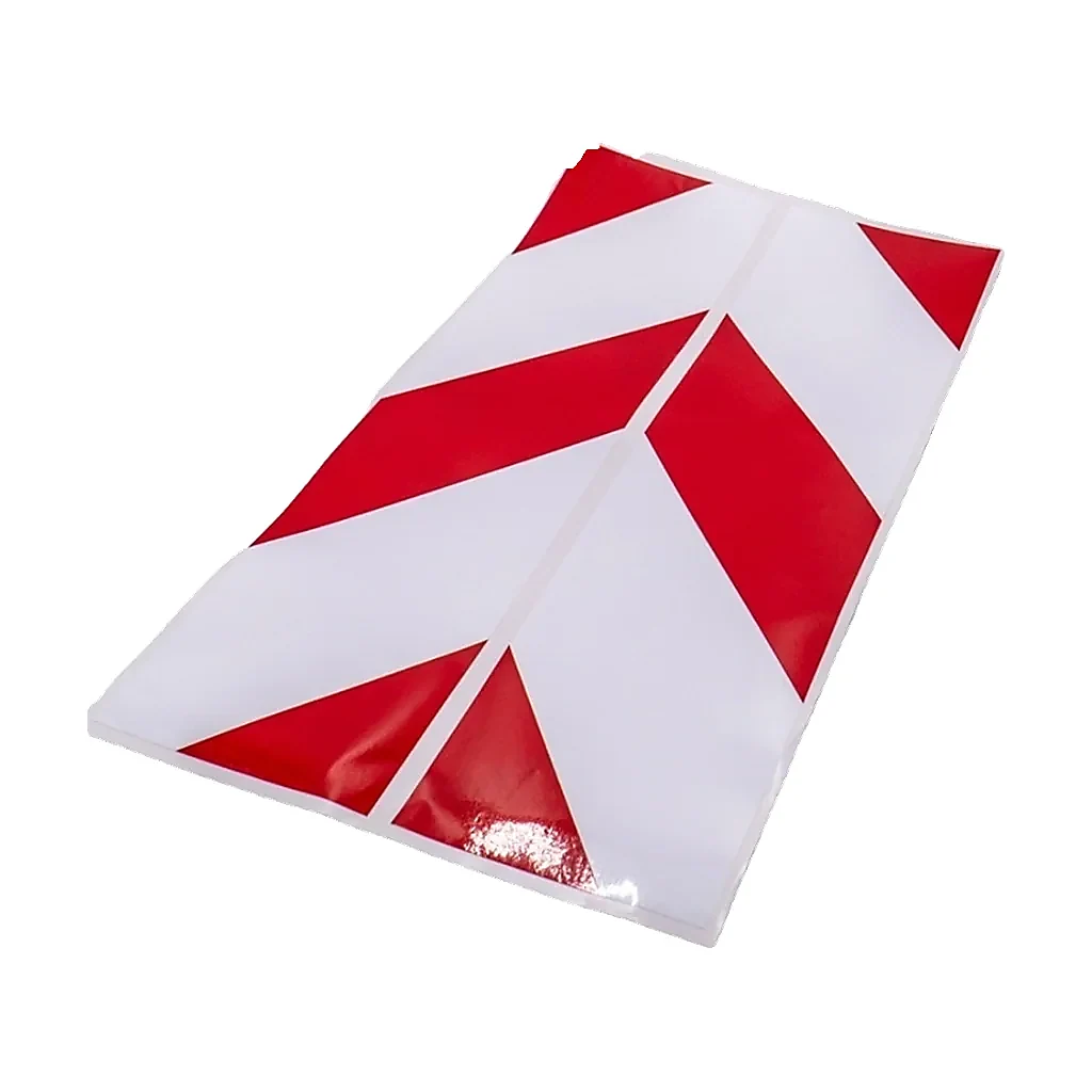 Autocollant pour stabilisateur rouge compatible pour JCB 3CX