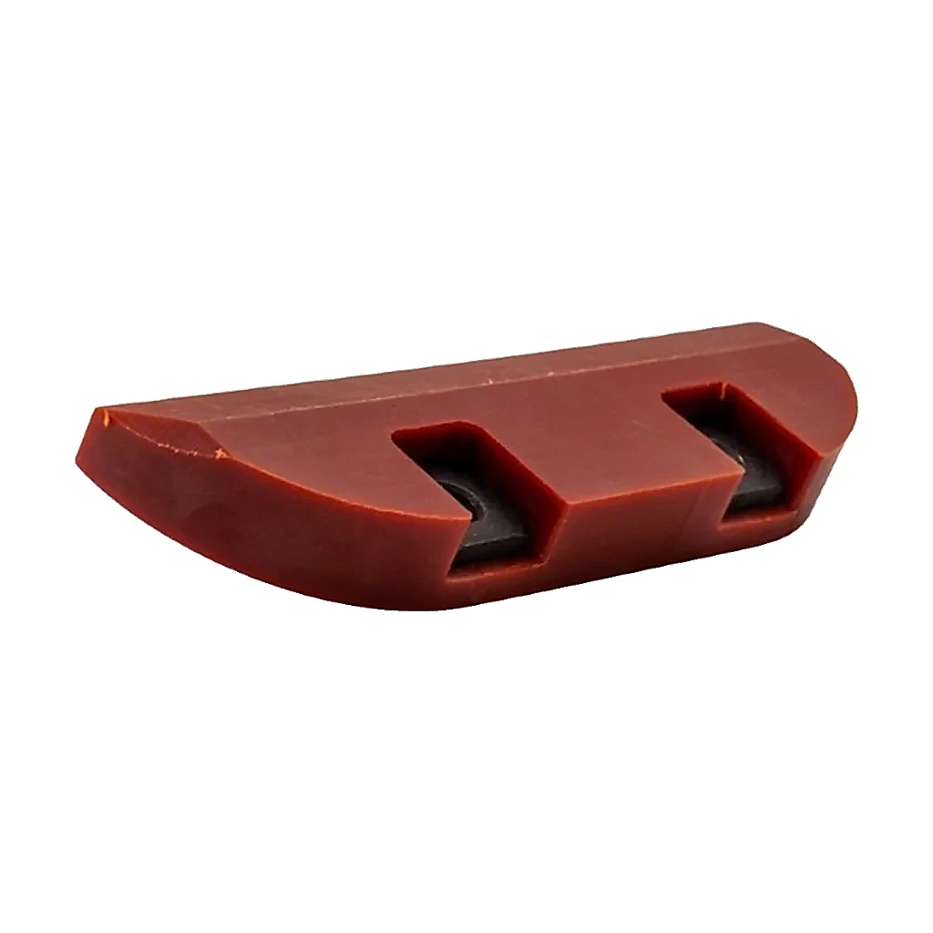 Patin d'usure en téflon de flèche 200x58x22 mm compatible pour JCB 509, 531, 533