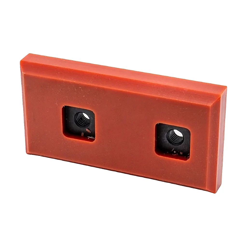 Patin d'usure 145x75x20 mm compatible pour JCB chariot télescopique