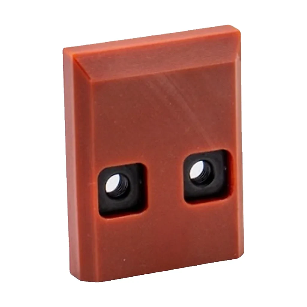 Ensemble de patin d'usure 90x70x16 mm compatible pour JCB chariot télescopique