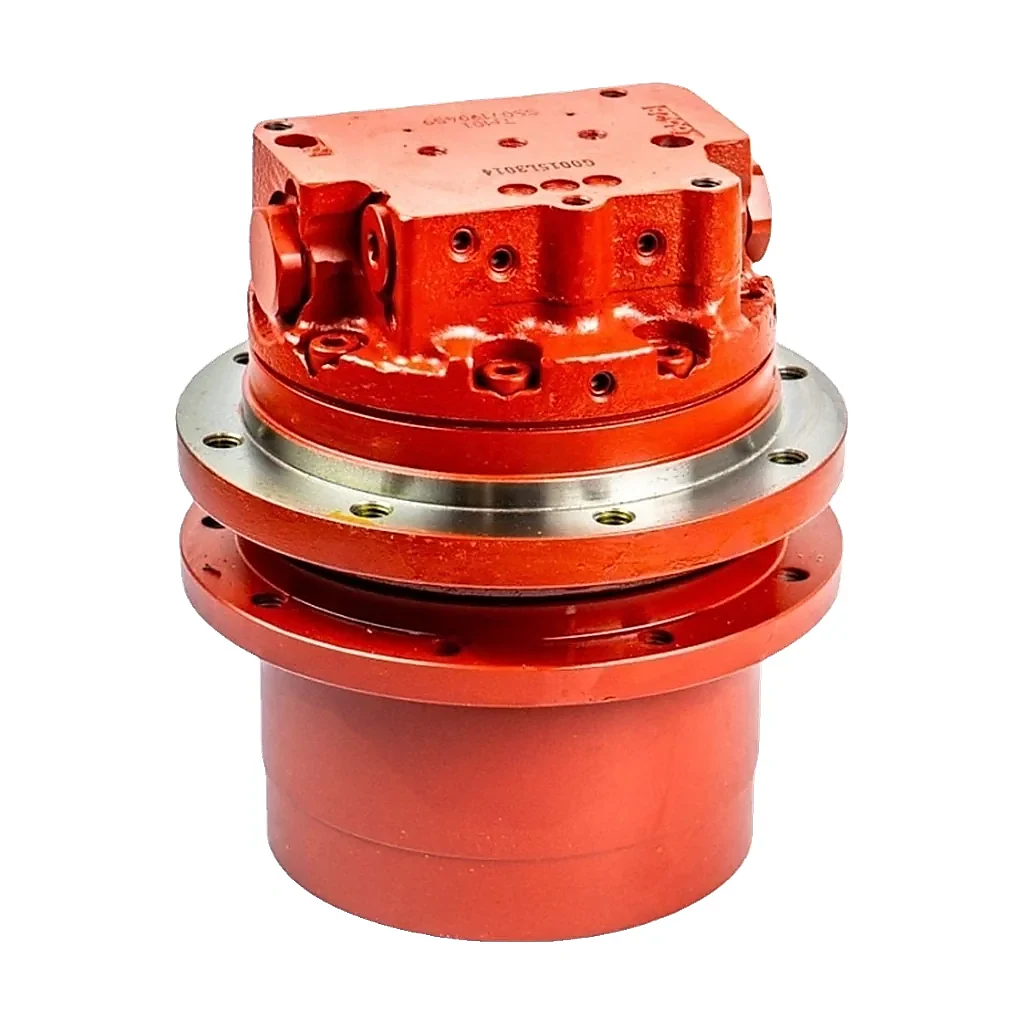 Réducteur de translation complet avec moteur hydraulique de monovitesse compatible pour JCB 15C, 8014, 8016