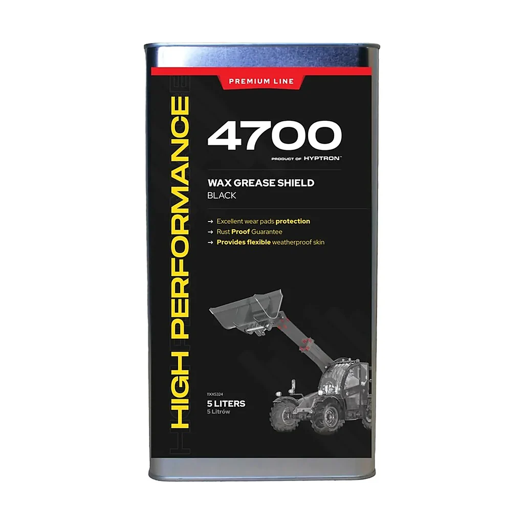 Graisse de protection anticorrosion châssis noire - Bidon 5 litres compatible pour JCB