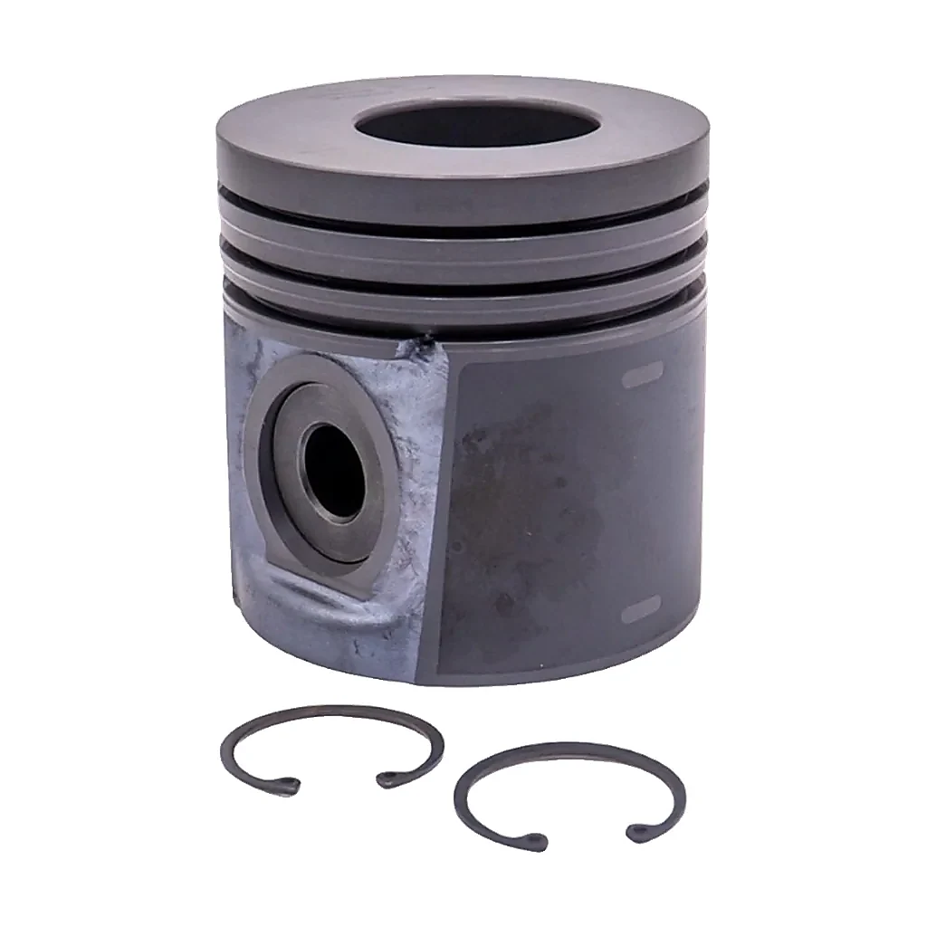 Ensemble piston avec segments +1,00 mm compatible pour JCB 2CX, 3CX, Robot 190T