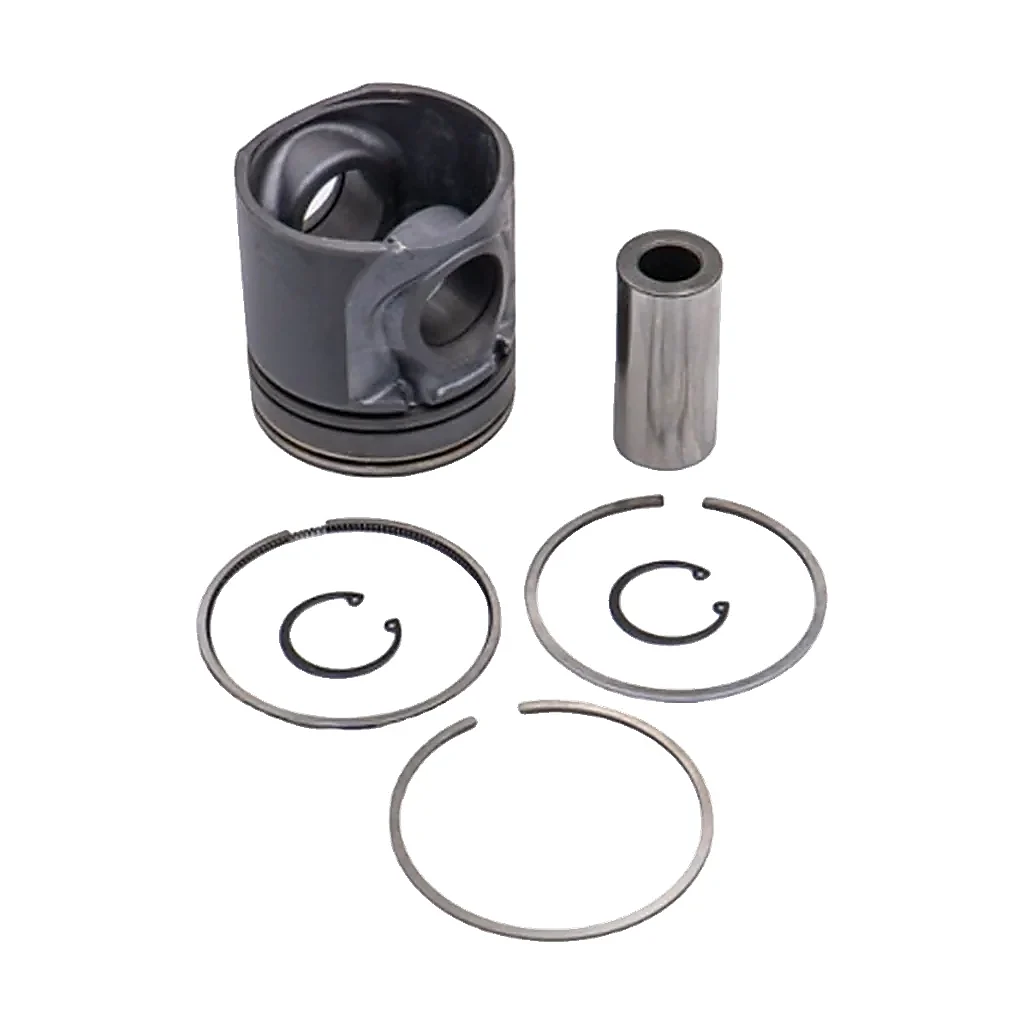 Piston complet avec segments +1,00 mm Dieselmax compatible pour JCB 3CX, 531, 533