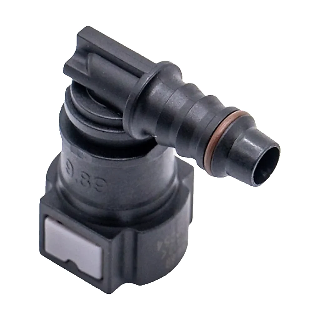 Degré de raccord de carburant 90 9.89mm compatible pour JCB JS 145, JS 160, JS 175