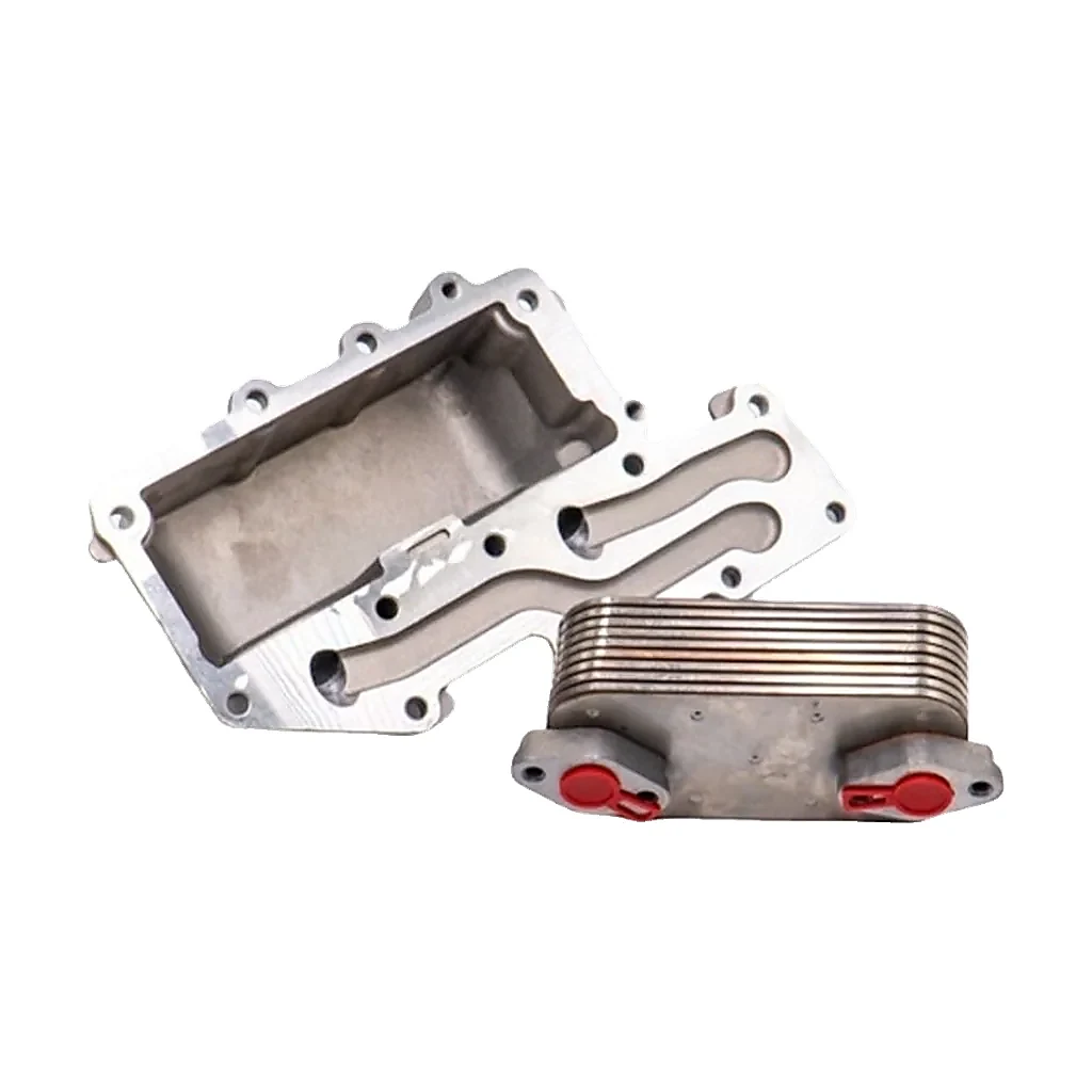 Refroidisseur d'huile moteur 1104C-44T 1104D-44T compatible pour JCB Robot 190T, Robot 190, 506