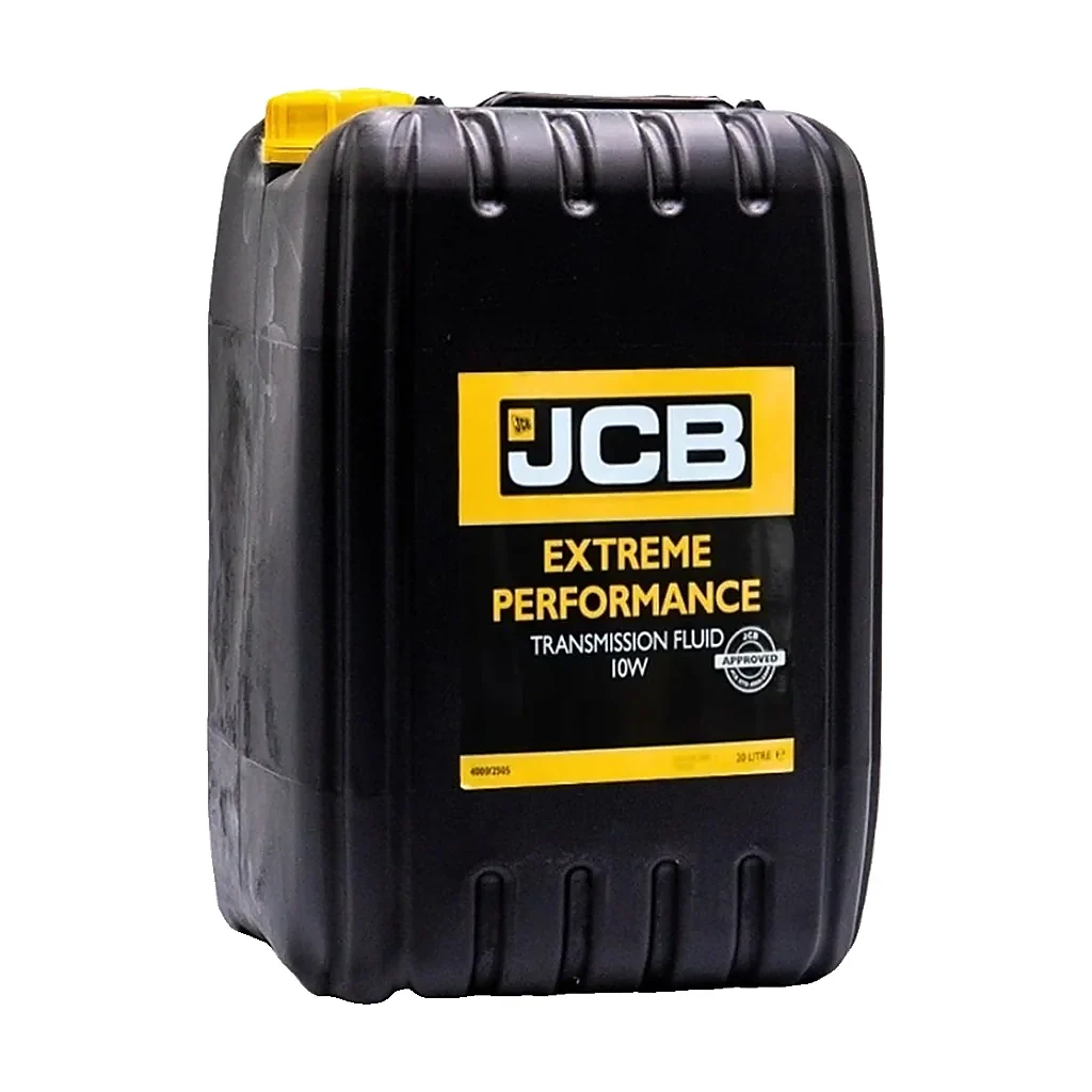 Huile de transmission 10W 5 Gallon/20L d'origine pour JCB 3CX, 3DX, 4CX