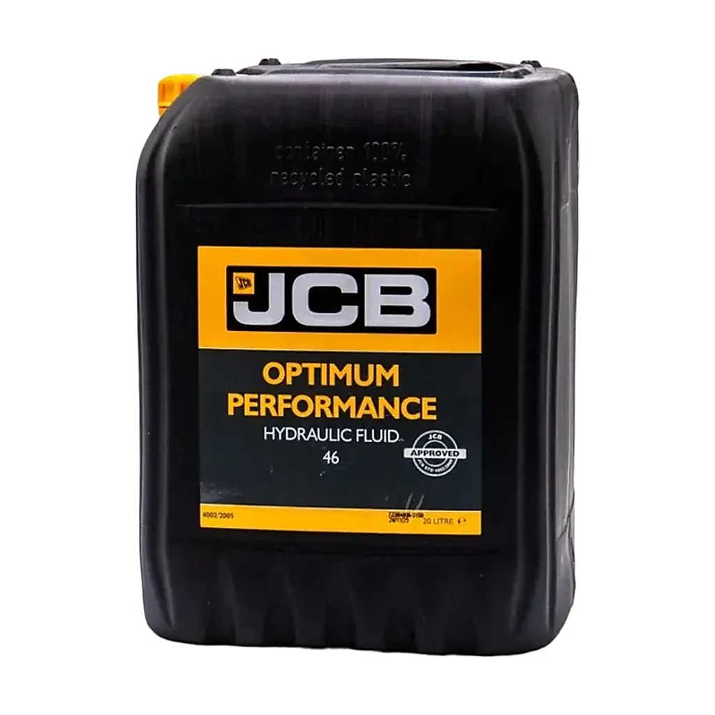 Litres optimalx d'huile hydraulique de performance HF46 20 d'origine pour JCB 1CX, 3CX, 4CX