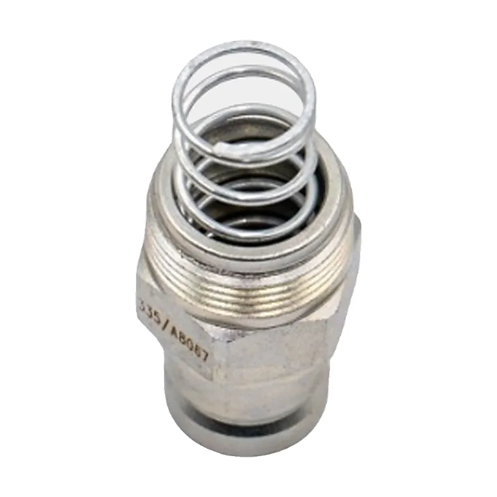 Coupleur rapide mâle hydraulique 3/8 compatible pour JCB 150T, 190T, 205T