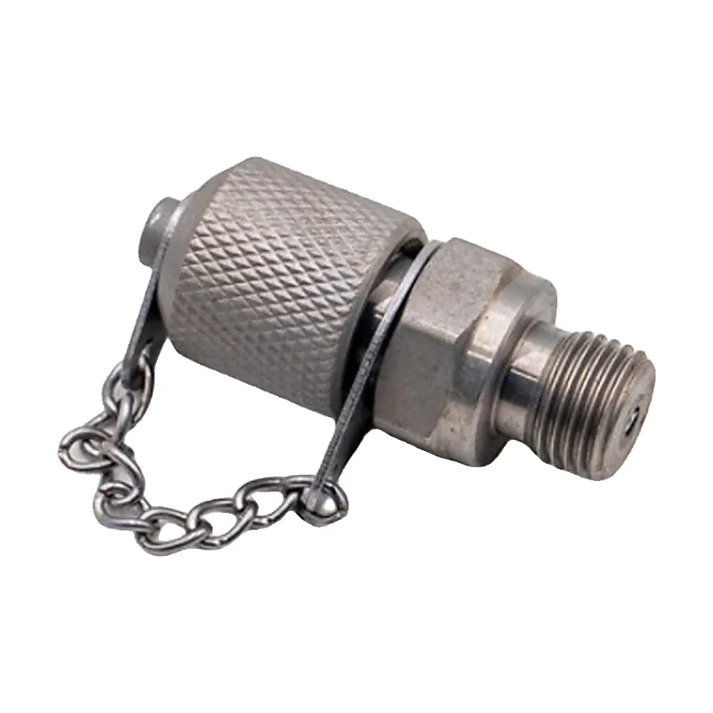 Adaptateur mâle de pression de test 1/4 BSP compatible pour JCB 3CX, 4CX, 5CX