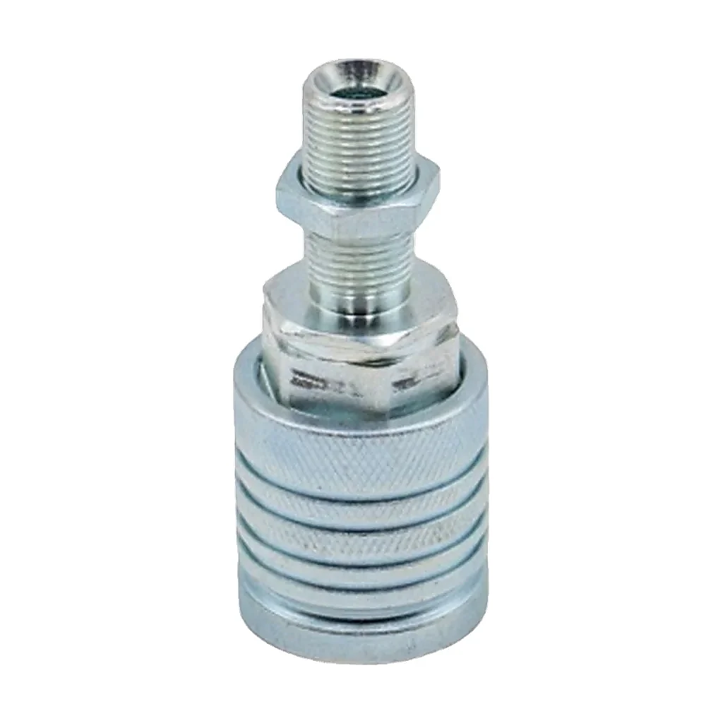 Coupleur rapide femelle hydraulique 3/8 BSP compatible pour JCB 2CX, TM 100, TM 200