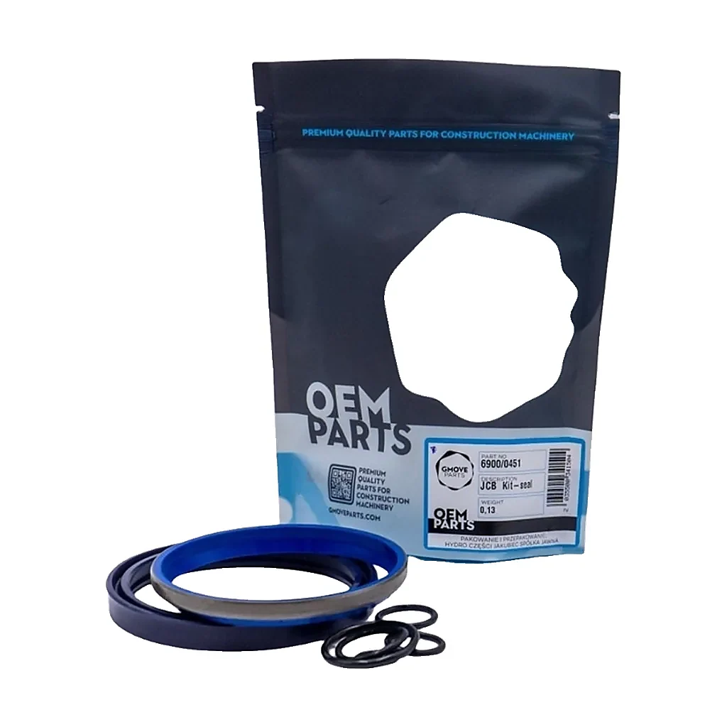 Kit de joints de vérin hydraulique compatible pour JCB JS