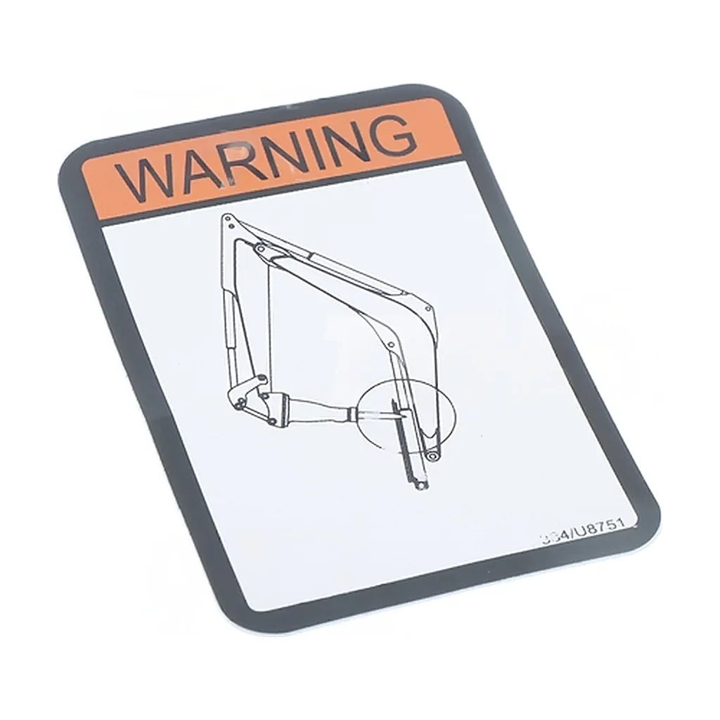 Autocollant accessoire compatible pour JCB