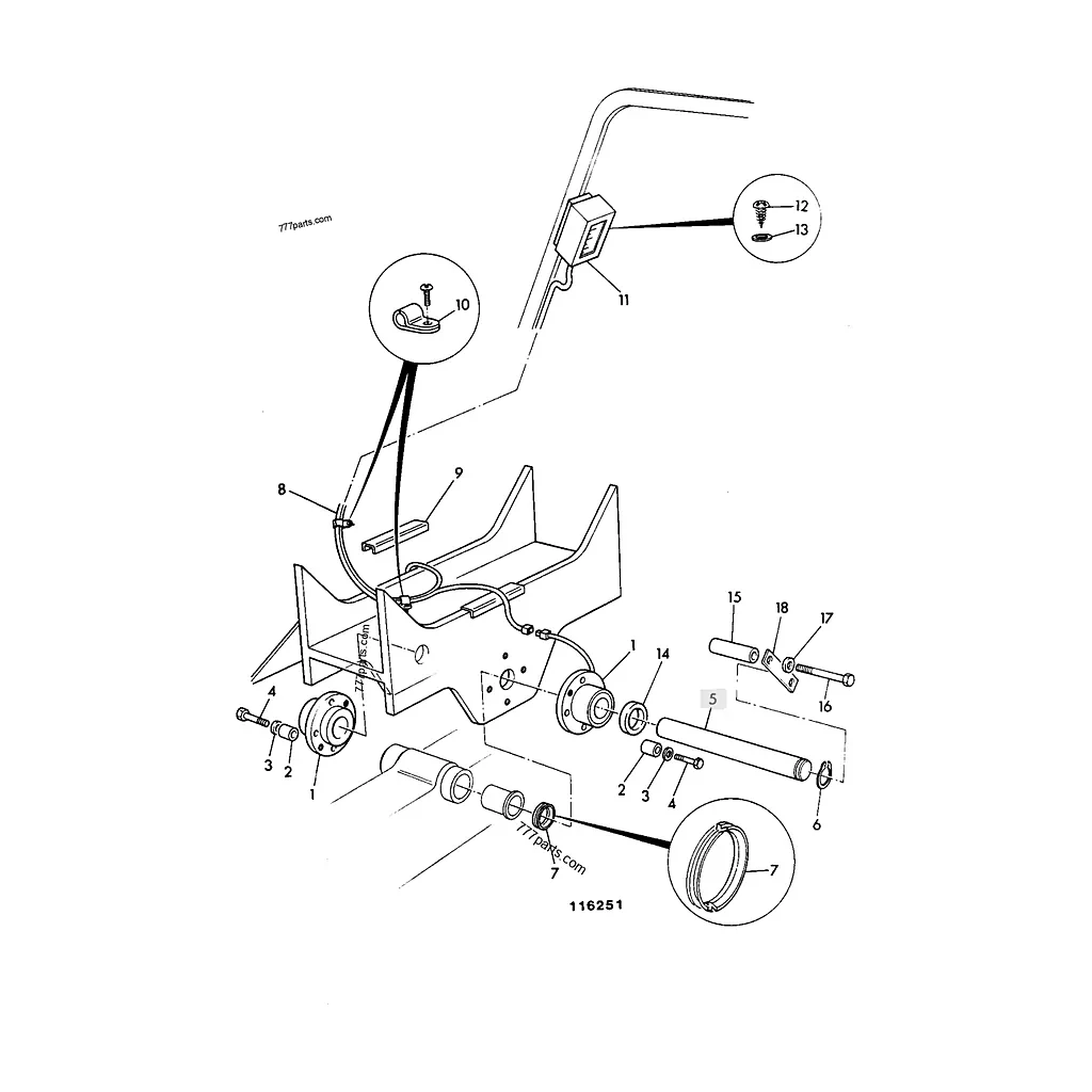 AXE compatible pour JCB