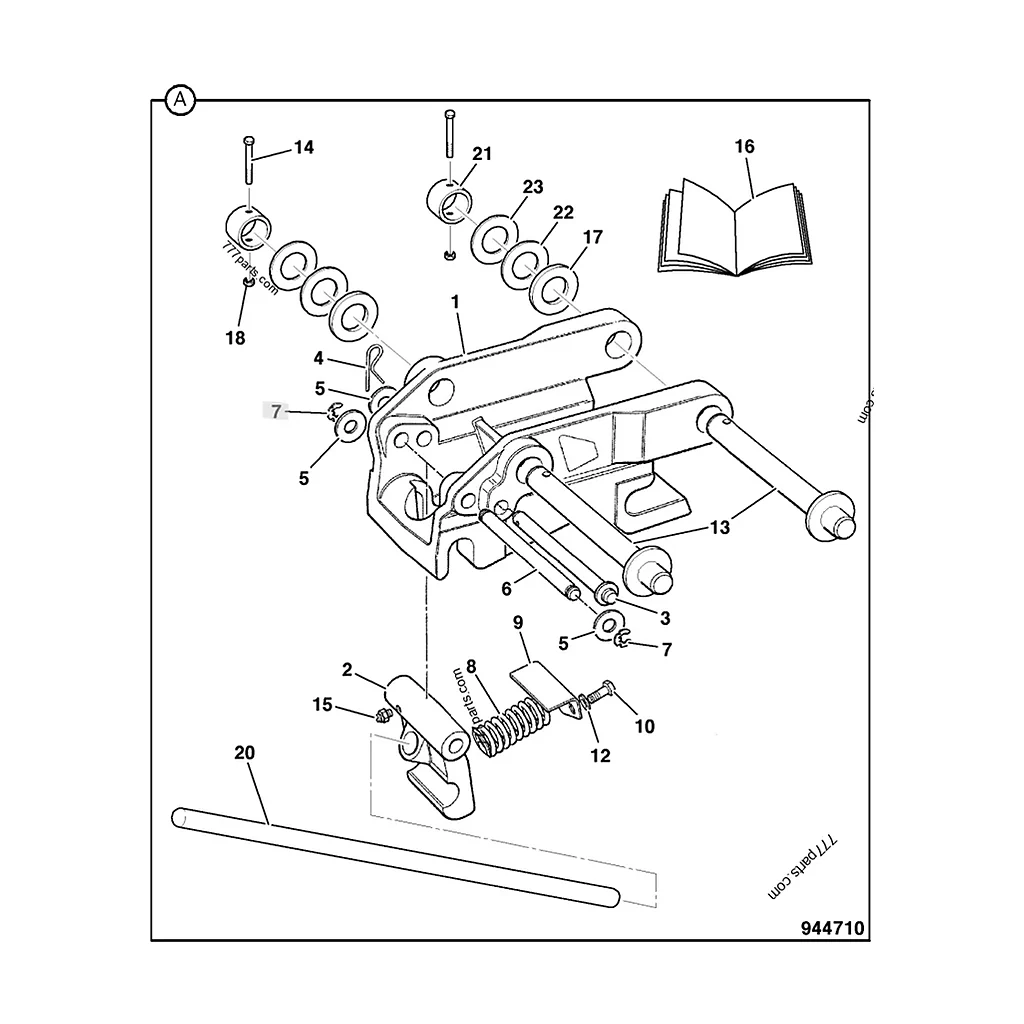 Circlip compatible pour JCB