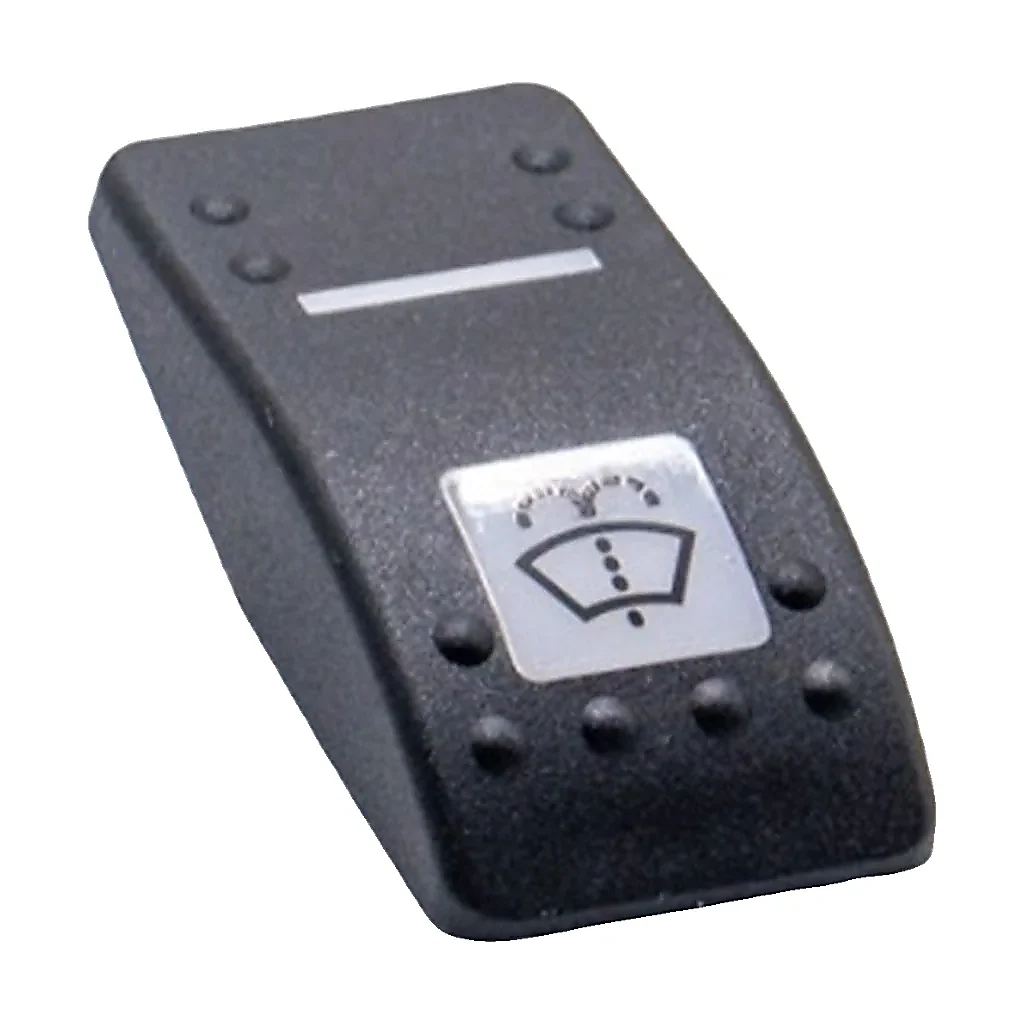 Cache d'interrupteur d'essuie-glace de toit compatible pour JCB