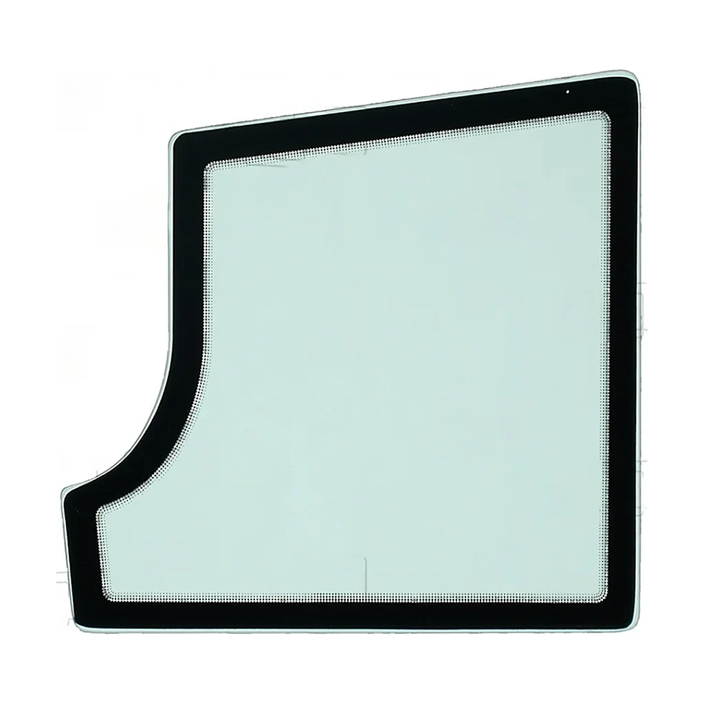 Vitre inférieure de porte compatible pour JCB