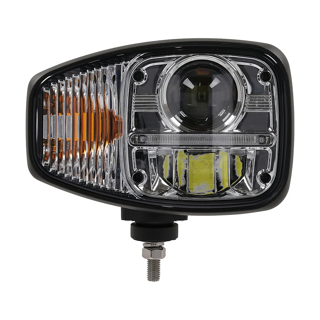 Phare avant droit LED 12V H7 55W adaptable pour JCB