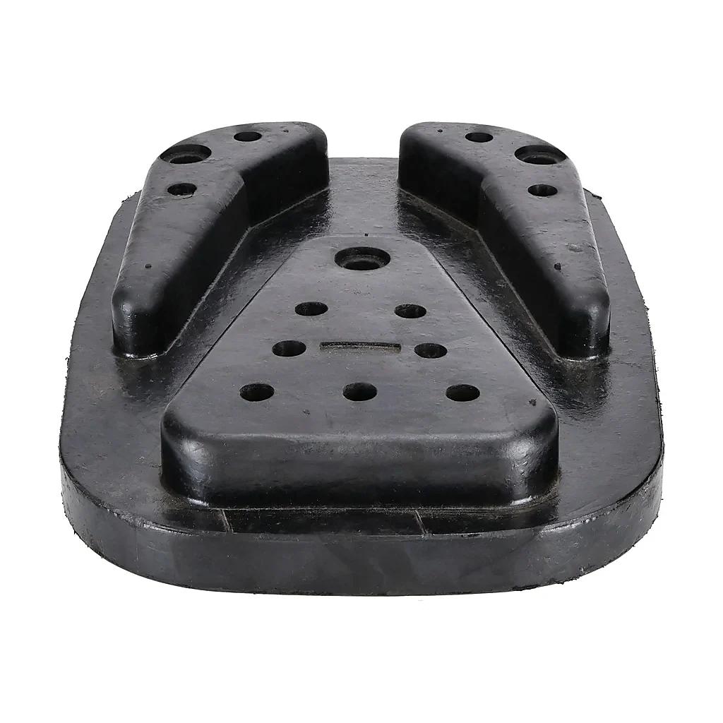 Patin caoutchouc sans la boulonnerie compatible pour JCB
