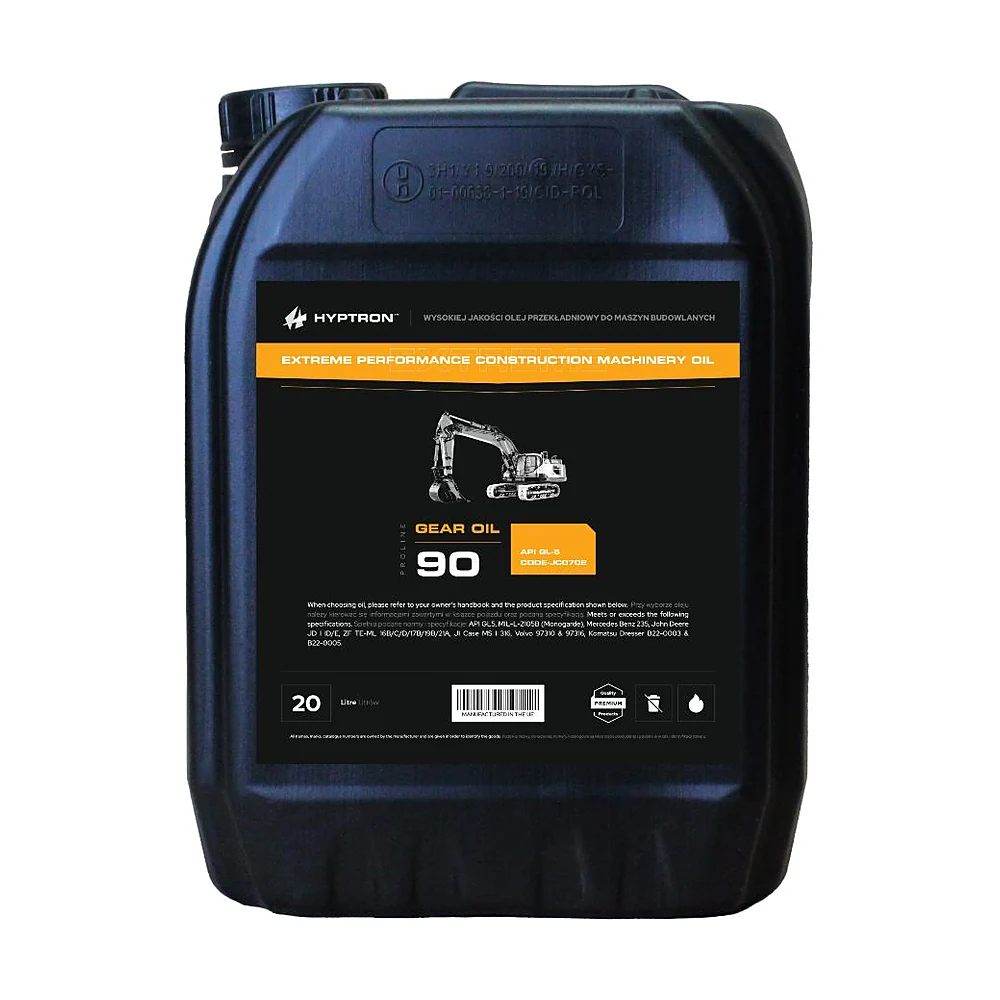 Huile de pont HP90 compatible pour JCB - Bidon 20 litres