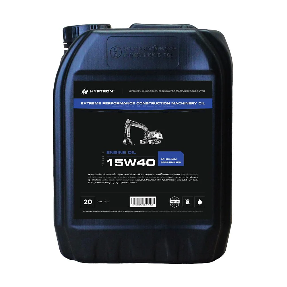 Huile moteur 15W40 compatible pour Komatsu - Bidon 20 litres