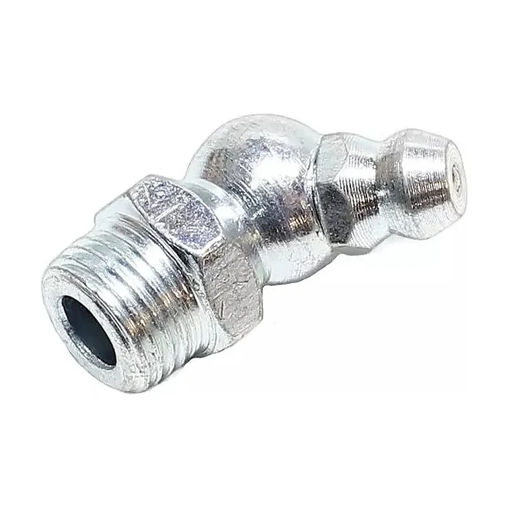 Graisseur coude 45° compatible pour JCB