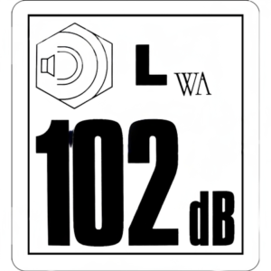 Etichetta audio pressu JCB REF 817/17527