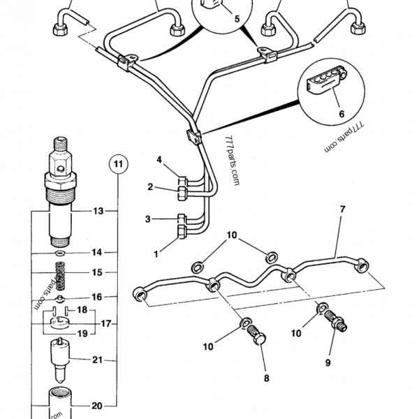 JCB ROHRLEITUNG REF 02/201842