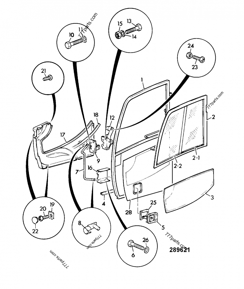 SERRURE JCB REF 6900/0762