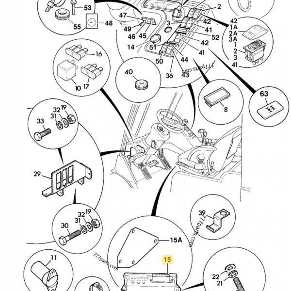 SUSMIC S1X ECU JCB REF 728/15200