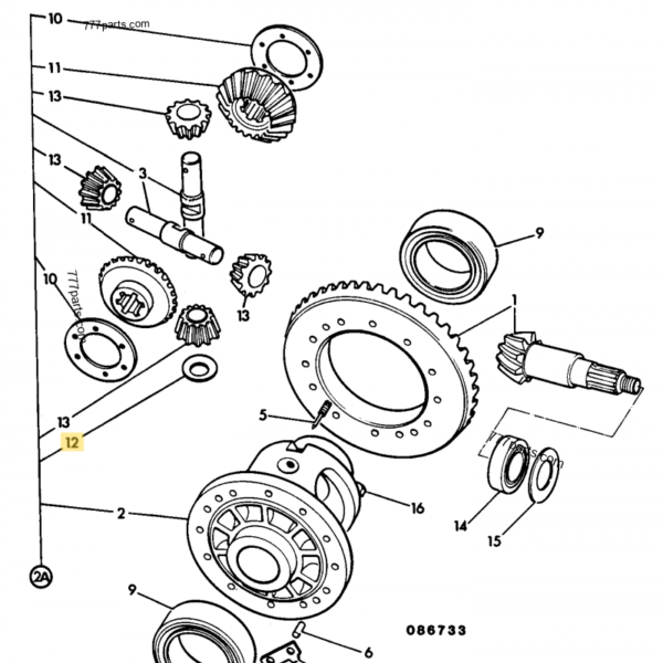 JCB GEBOGENE SCHEIBE REF 808/00181