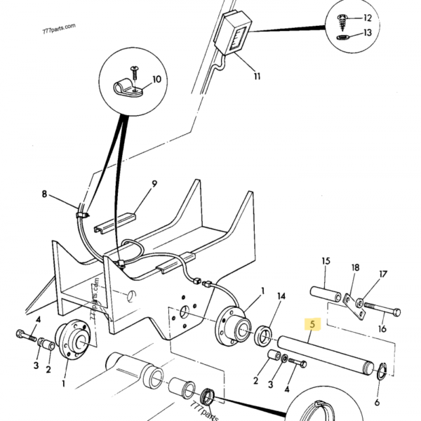 JCB ACHSE REF 811/10052