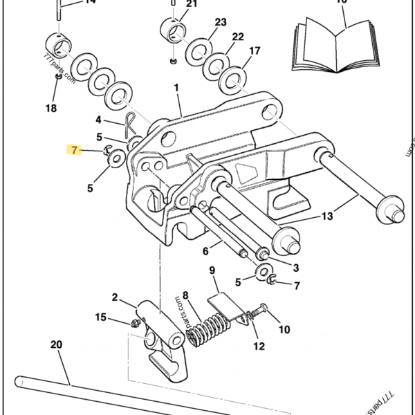 ANELLO ELASTICO JCB REF 821/00355