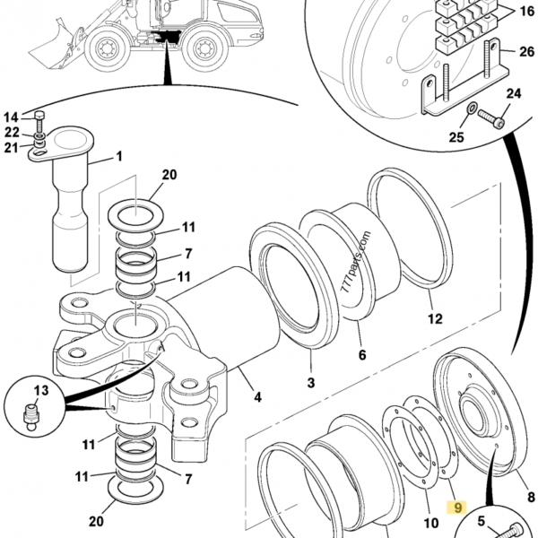 JCB HOLD REF 823/10618