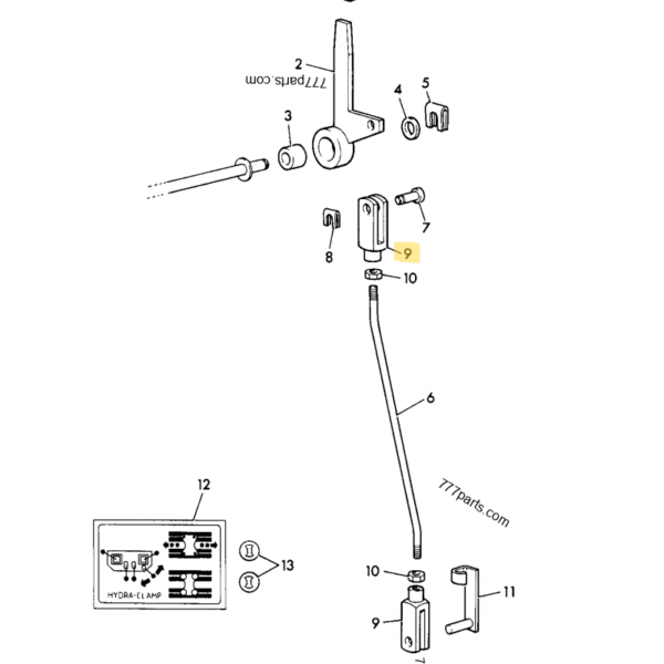 JCB AXLE REF 913/00027