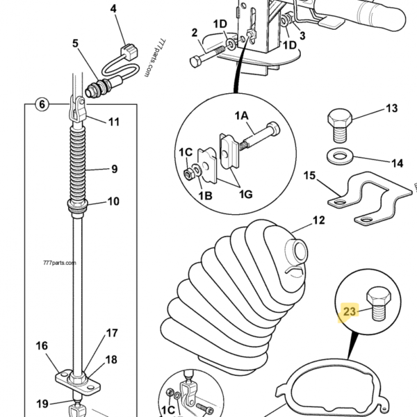 BEFESTIGUNGSSCHRAUBEN M8 JCB REF 913/10221