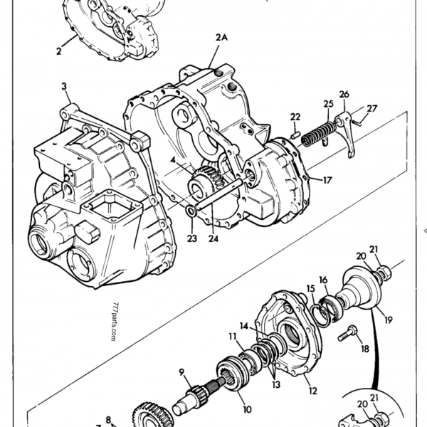 KIT REP BOITE SYNCHRO JCB REF 993/23200