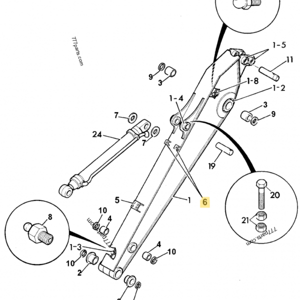JCB BAR REF JNV1119