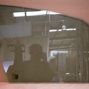 Glass - front sliding window JCB REF 827/80386