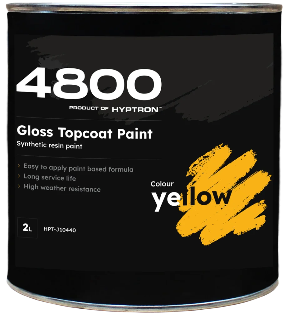 Peinture jaune pour JCB 2L