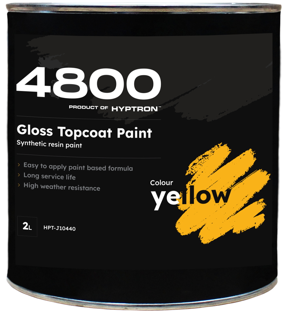 Peinture jaune pour JCB 2L
